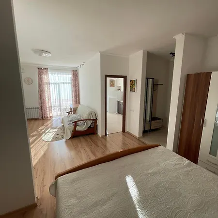 з балконом студія без окремої спальні