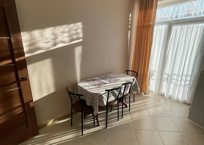 з балконом студія без окремої спальні Апартаменты Трускавец